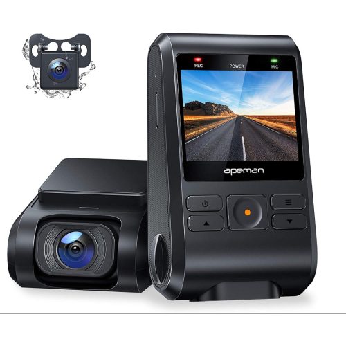 APEMAN C550 Üvegre Felszerelhető Dashcam, Autóskamera